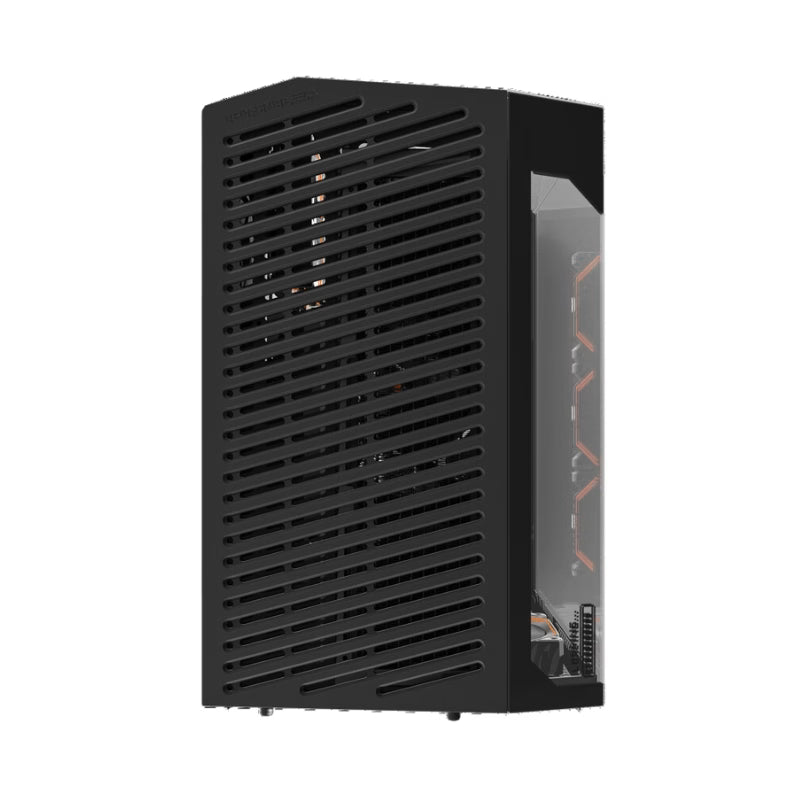 DarkFlash DY470 ATX Gaming PC Case With (4x Pre-installed ARGB fans) - Black