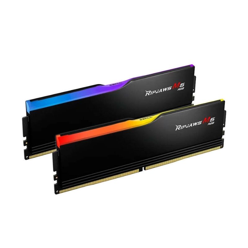 G.Skill Ripjaws M5 RGB 32GB (2x16GB) DDR5 6000MHz CL36 Desktop Memory – Black