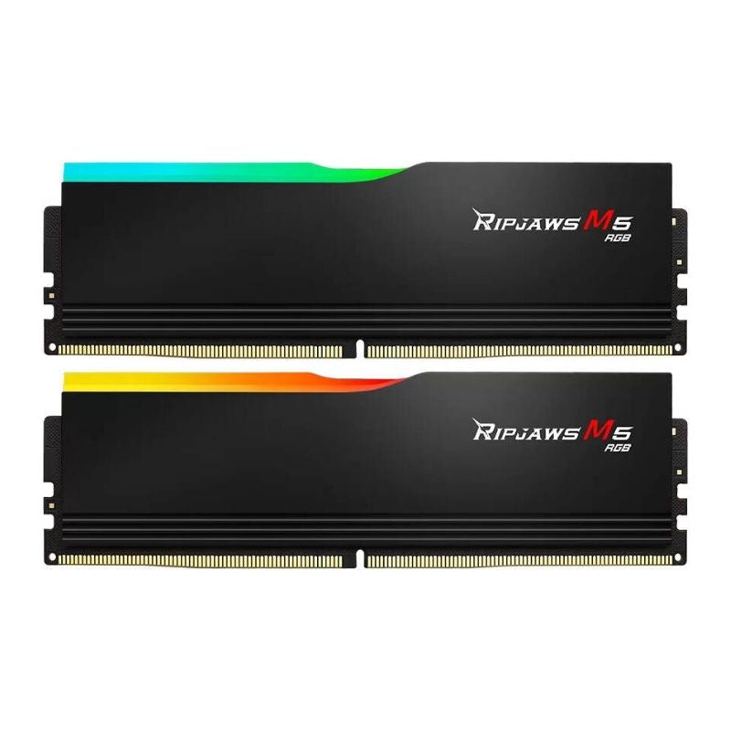 G.Skill Ripjaws M5 RGB 32GB (2x16GB) DDR5 6000MHz CL36 Desktop Memory – Black