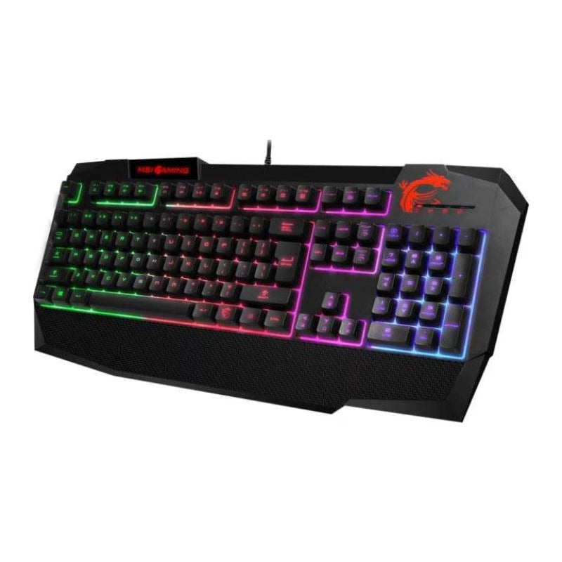 MSI VIGOR GK40 COMBO, RGB Gaming Keyboard, Clutch GM10 Gaming Mouse - Black
