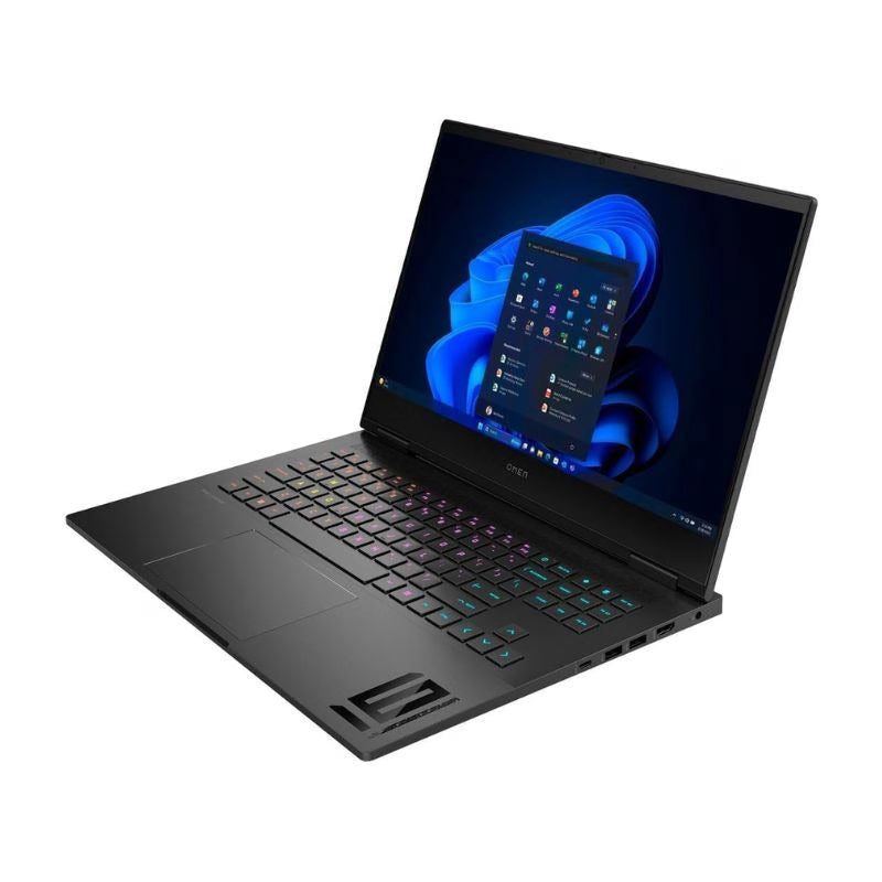 لابتوب الألعاب HP OMEN 16-WF0083 – معالج Core i9-13900HX، 16 جيجابايت رام، 1 تيرابايت SSD، شاشة 16.1 بوصة FHD 165Hz، بطاقة رسومات NVIDIA GeForce RTX 4060 8GB، ويندوز 11، لوحة مفاتيح بإضاءة خلفية، لون أسود شادو