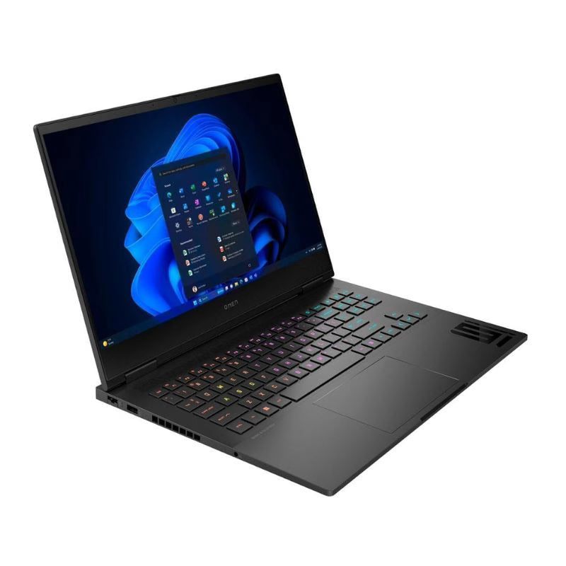 لابتوب الألعاب HP OMEN 16-WF0083 – معالج Core i9-13900HX، 16 جيجابايت رام، 1 تيرابايت SSD، شاشة 16.1 بوصة FHD 165Hz، بطاقة رسومات NVIDIA GeForce RTX 4060 8GB، ويندوز 11، لوحة مفاتيح بإضاءة خلفية، لون أسود شادو