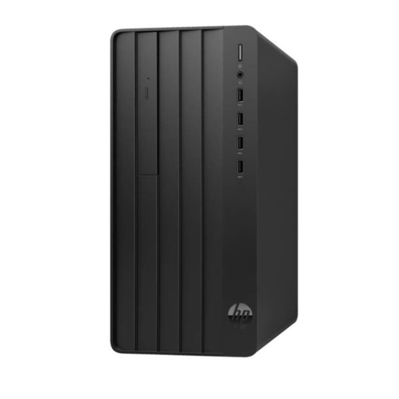 جهاز كمبيوتر مكتبي HP PRO TOWER 290 G9 - معالج Intel Core i5-12400، ذاكرة وصول عشوائي 4 جيجابايت، قرص صلب 1 تيرابايت، نظام تشغيل DOS + شاشة HP P204V بحجم 19.5 بوصة