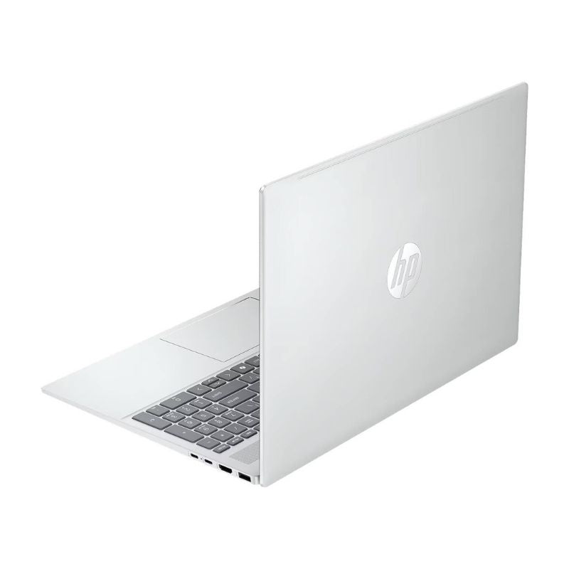 لاب توب HP OmniBook 5 AI 16-AF1017WM بشاشة لمس - معالج Intel Core Ultra 7-255U، وذاكرة وصول عشوائي (RAM) سعة 16 جيجابايت، وقرص تخزين من نوع SSD سعة 1 تيرابايت، وشاشة IPS مقاس 16 بوصة (1920×1200)، ونظام تشغيل Windows 11، بلون فضي جليدي