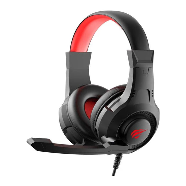 Havit H2031D RGB Wired, Surround Sound Gaming Headset with Mic (Black/Red)