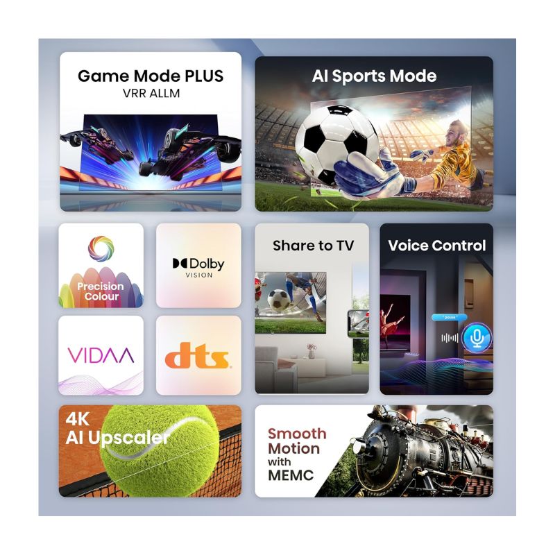 Hisense 58A61Q 58" 4K UHD Smart TV with Dolby Vision – HDR10– Black
