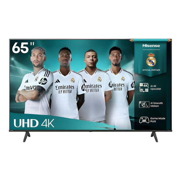 Hisense 65A61Q 65" 4K UHD Smart TV with Dolby Vision – HDR10– Black