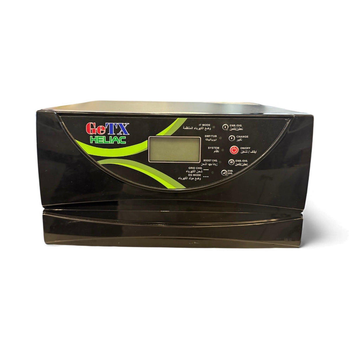 عاكس شمسي هيلياك 1500VA 24Vdc GeTX مع متحكم شحن PWM طراز PDU-1.5KVA