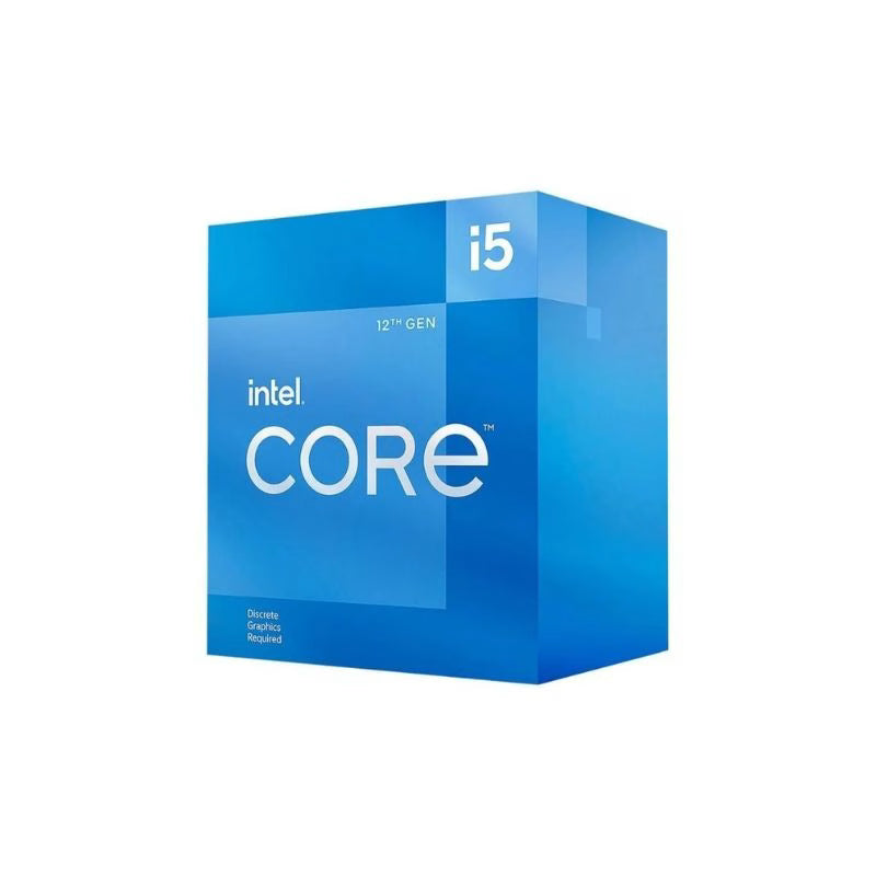 Intel Core i5-12400F Desktop Processor - 6-Core, 2.5GHz, LGA 1700, 65W, Tray