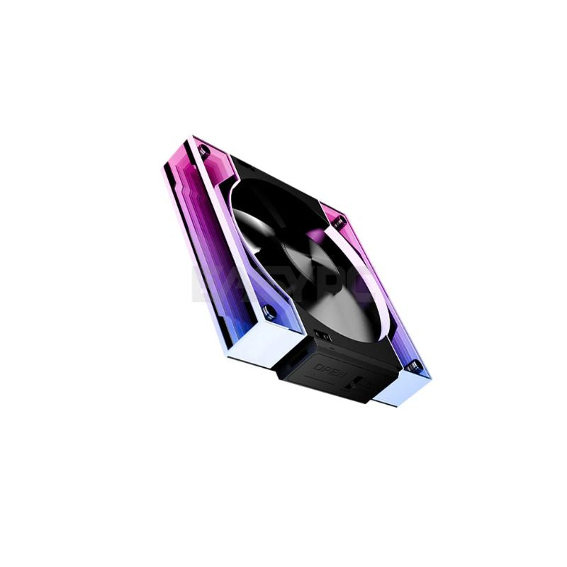 مروحة Jungle Leopard Interstellar V3 ARGB القابلة للعكس بحجم 120 ملم - أسود