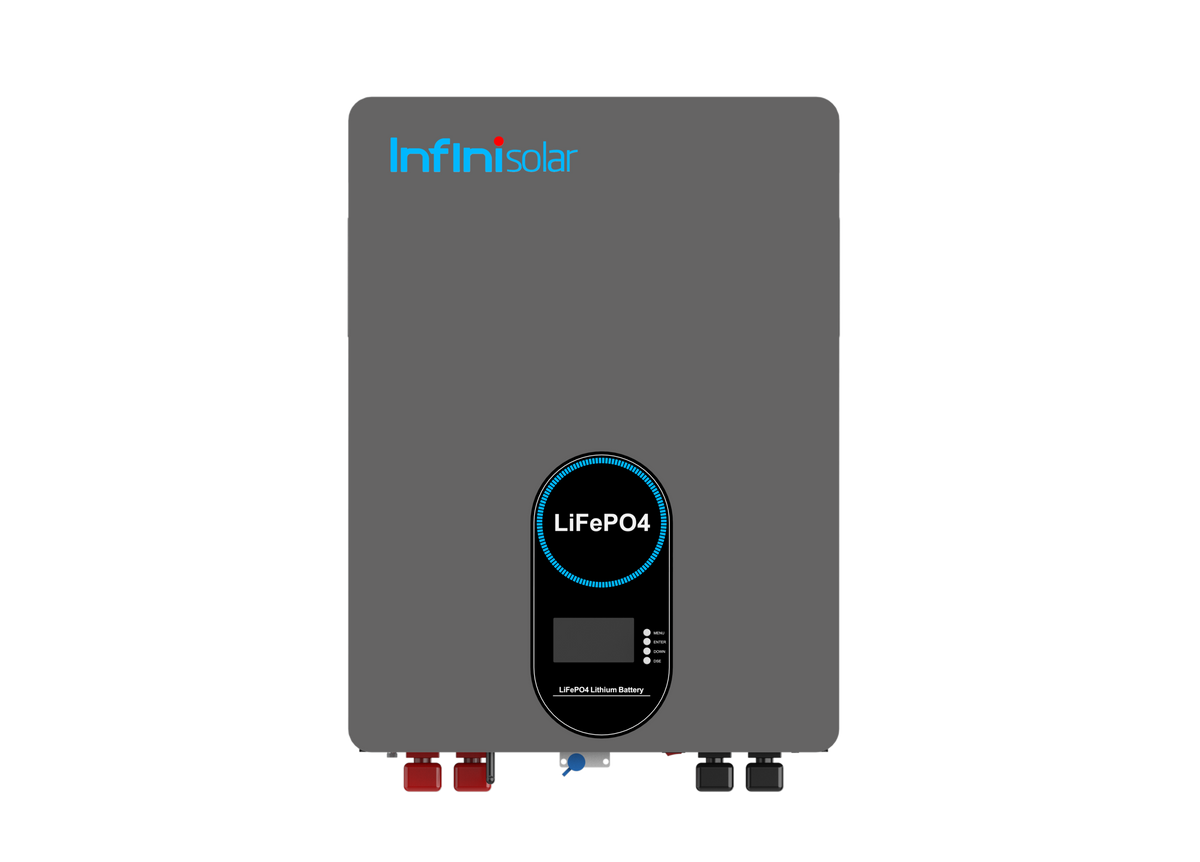 Infinisolar LP16-24200 lithium battery 25.6V 200Ah 5.12kWh