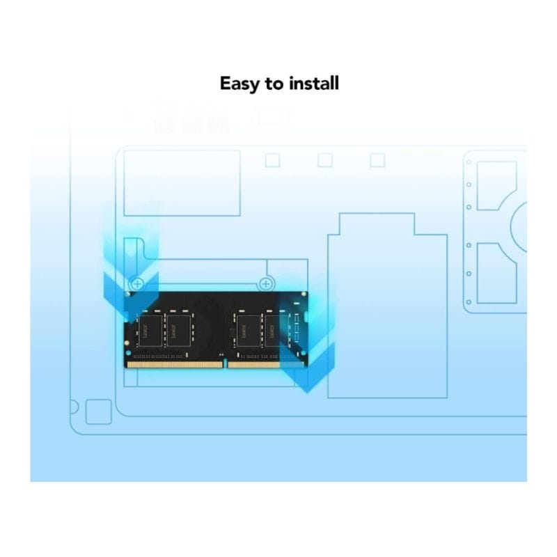 Lexar 16GB DDR4 SODIMM 3200MHz Laptop Memory