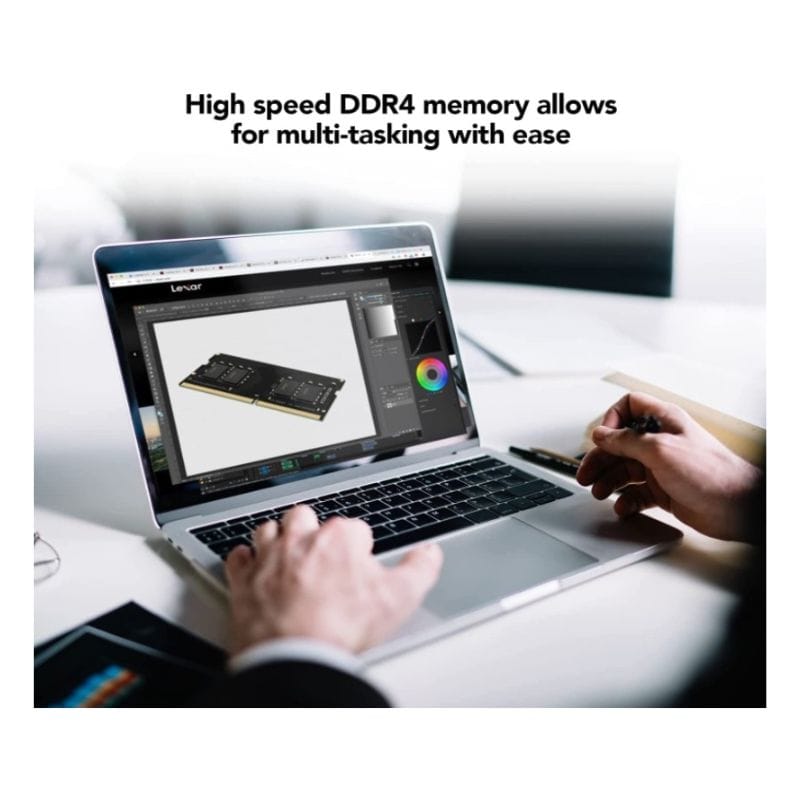 Lexar 16GB DDR4 SODIMM 3200MHz Laptop Memory