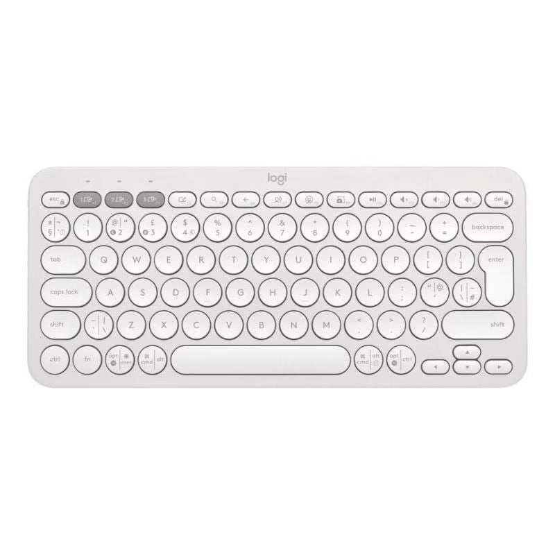 Logitech K380 Multi-Device Bluetooth Keyboard – White
