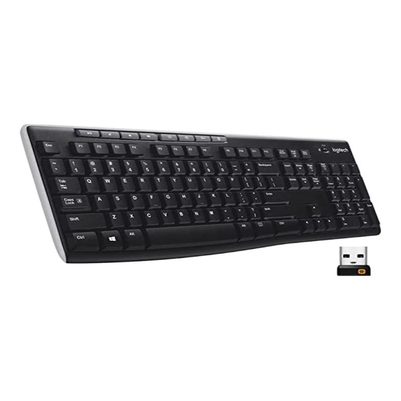 Logitech K270 Wireless Keyboard – Black