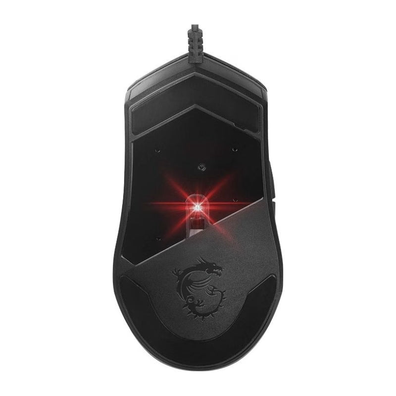 ماوس الألعاب السلكي MSI Clutch GM30، إضاءة RGB - أسود