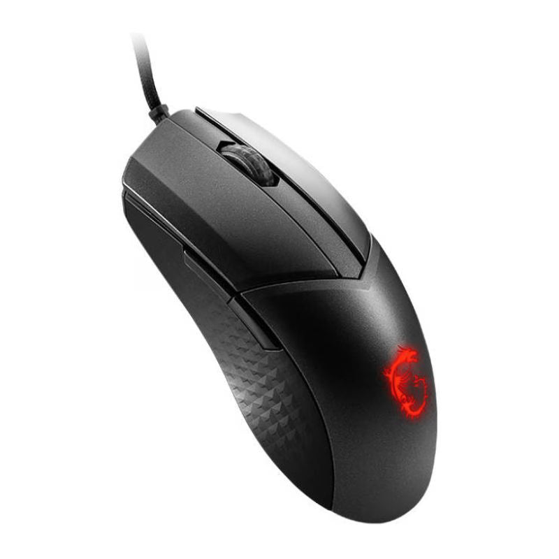 MSI Clutch GM41 Wired Lightweight , RGB Gaming Mouse - Black