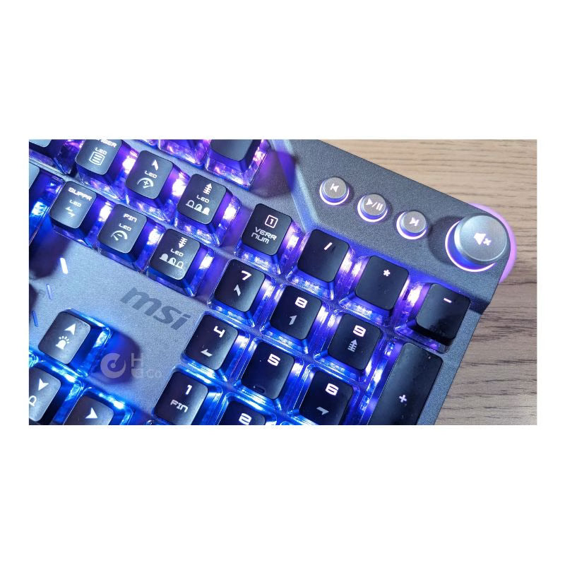 MSI VIGOR GK71 SONIC, Mechnical RGB Gaming Keyboard, Blue Switches