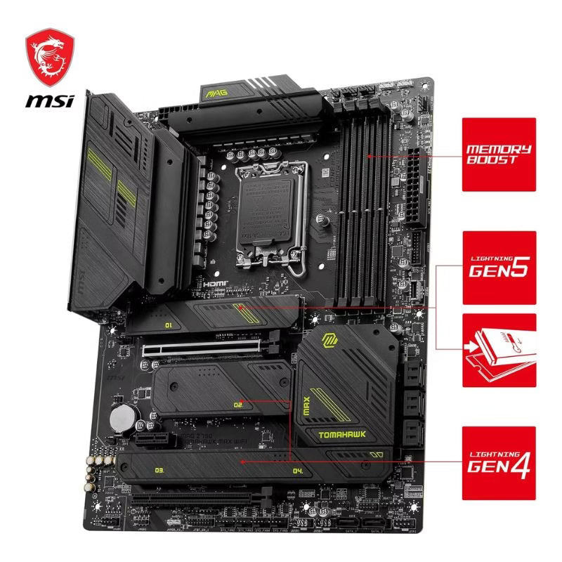 MSI MAG Z790 Tomahawk WiFi Gaming Motherboard – ATX