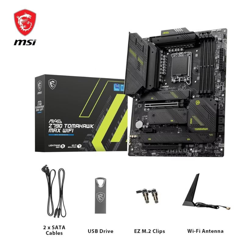 لوحة أم للألعاب MSI MAG Z790 Tomahawk WiFi – ATX