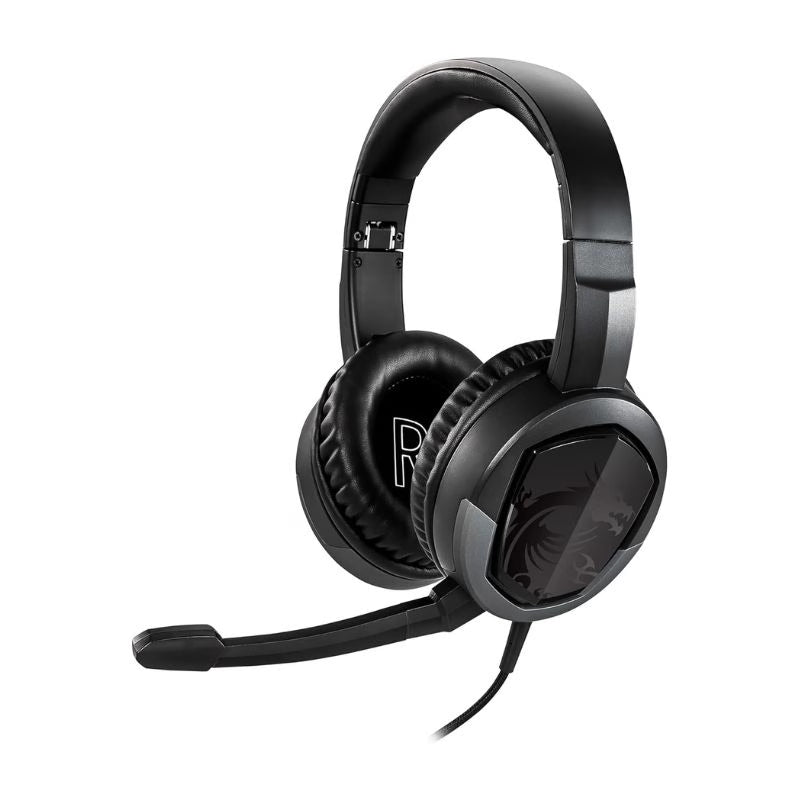 MSI IMMERSE GH30 V2 Wired Gaming Headset - Black