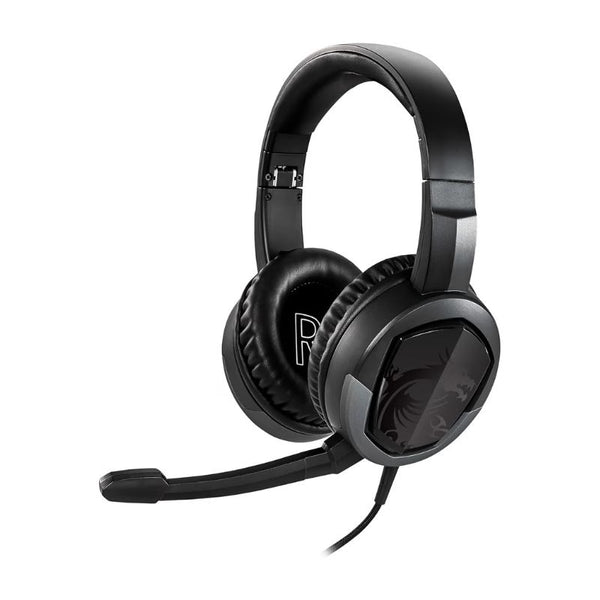 MSI IMMERSE GH30 V2 Wired Gaming Headset - Black