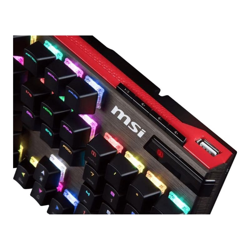 MSI VIGOR GK80 RGB Mechanical Gaming Keyboard - Black