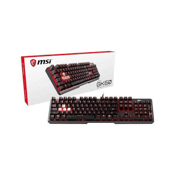 MSI VIGOR GK60 RGB Mechanical Gaming Keyboard - Black