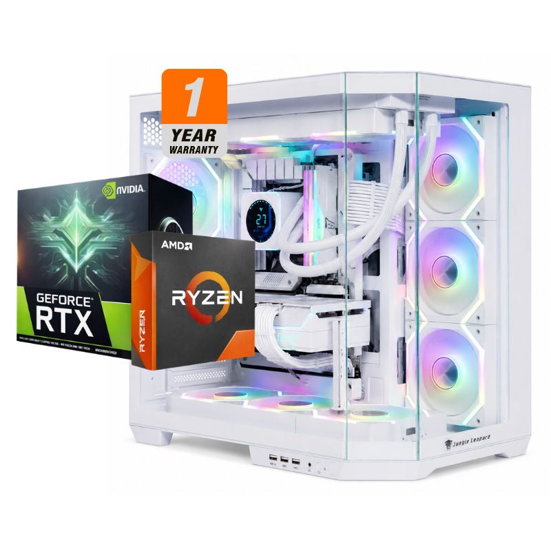 Arctic Signal Gaming PC - Intel Core Ultra 5 225F, Palit RTX 5060 Ti White OC 16GB, ANACOMDA 32GB DDR5-6000 White (2x16GB), AGI AI828 1TB NVMe Gen4