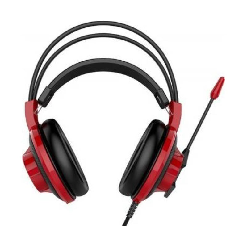 MSI DS501 Enhanced Virtual 7.1 Gaming Headset, Black - Red
