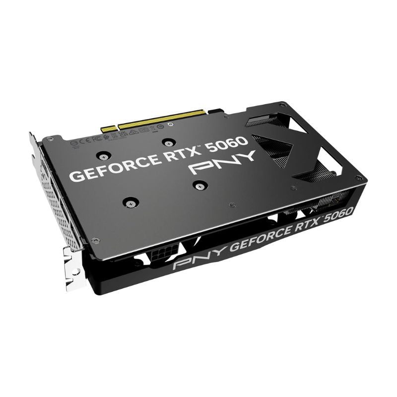 PNY GeForce RTX 5060 8GB Overclocked Dual Fan DLSS 4 Graphics Card – black