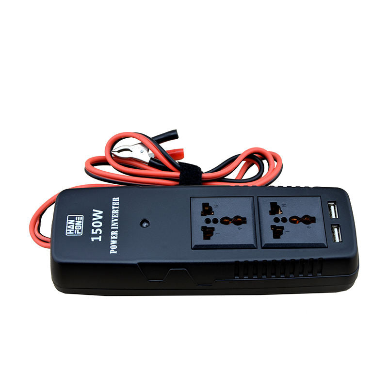 Hanfong MTA150 150W Portable Car Power Inverter – DC to AC Converter