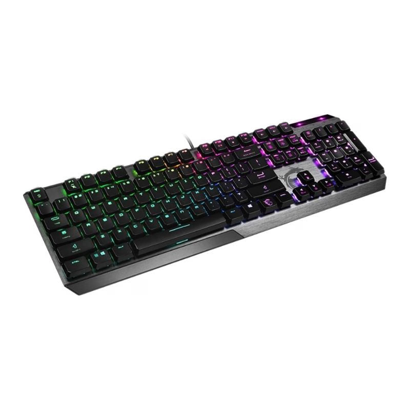 MSI Vigor GK50 Mechanical RGB Gaming English-Arabic Keyboard - Black