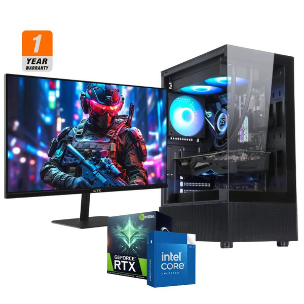 Trinity Gaming PC - Intel Core i5-11400F, Galax GeForce RTX 3060 1-Click OC 12GB GDDR6, 16GB LEXAR 3200HZ DDR4, AGI AI818 1TB NVMe M.2 2280 Gen4 SSD