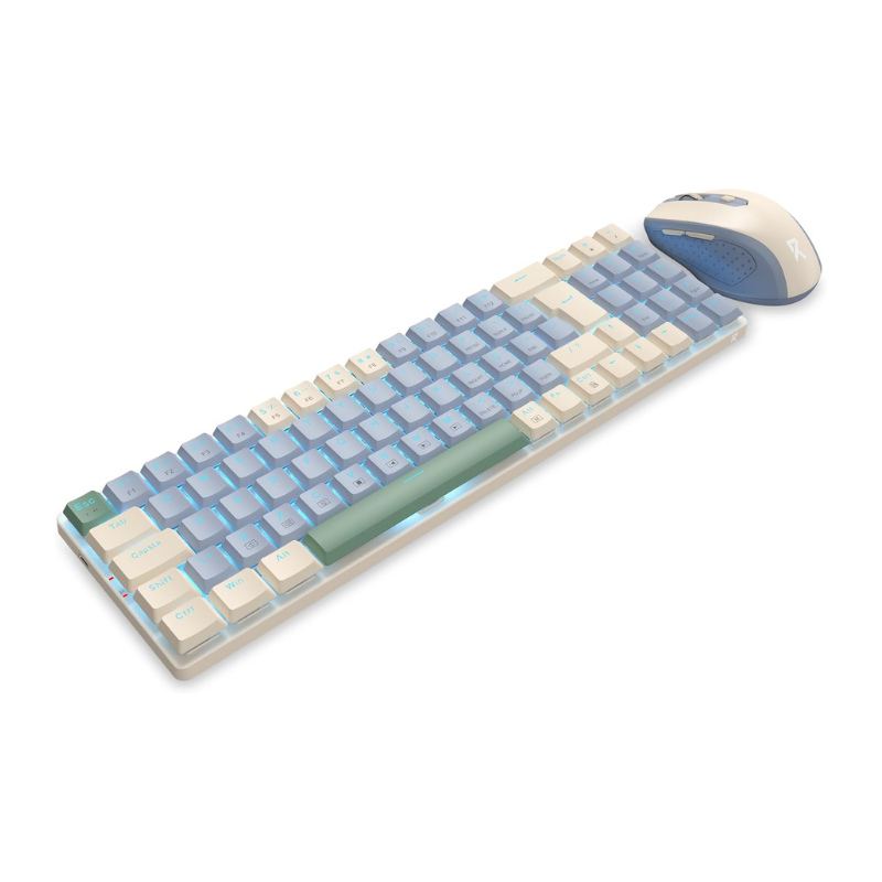 Redragon BS-8772CB Mechanical Keyboard + Mouse Combo Wireless
