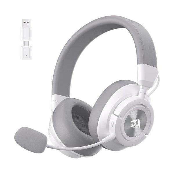 Redragon H889 SPECTRA PRO – White Wireless Gaming Headset