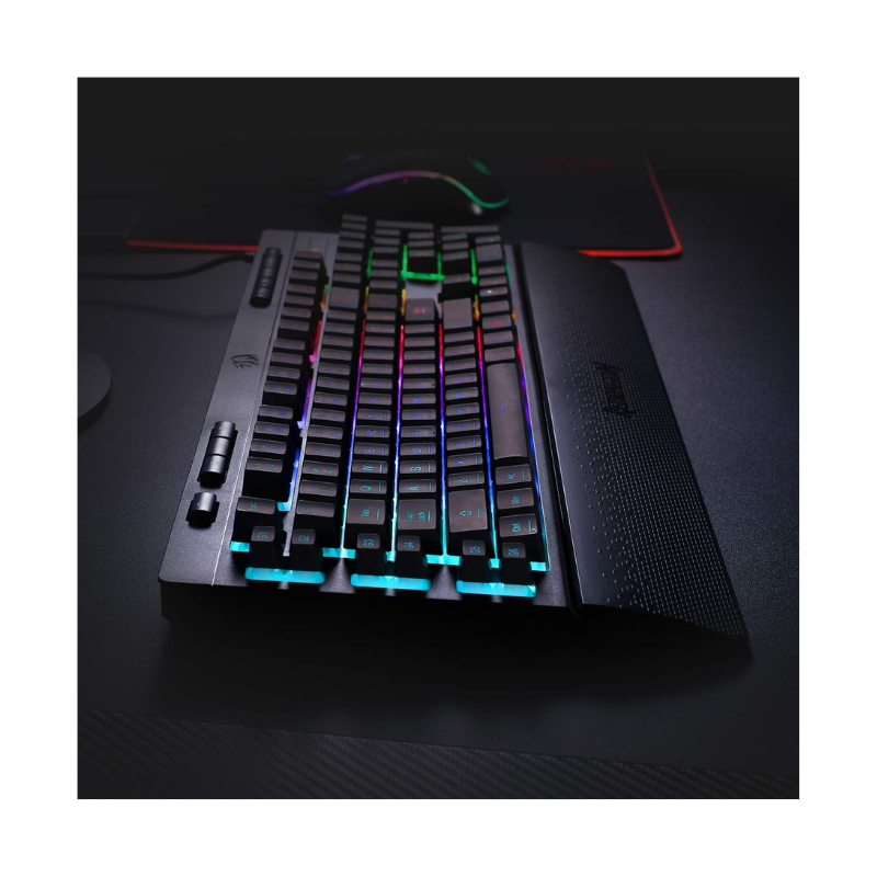Redragon K512 SHIVA RGB – Black Wired Membrane Gaming Keyboard