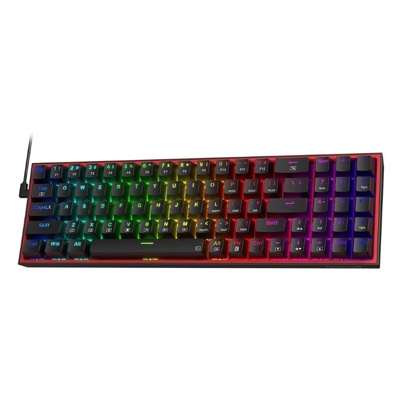Redragon Pollux Pro K628 Wired 75% RGB Gaming Keyboard - Black