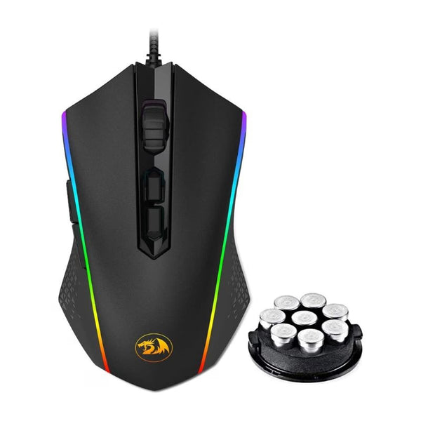 Redragon M710 MEMEANLION CHROMA, Gaming Mouse, RGB backlight - Black