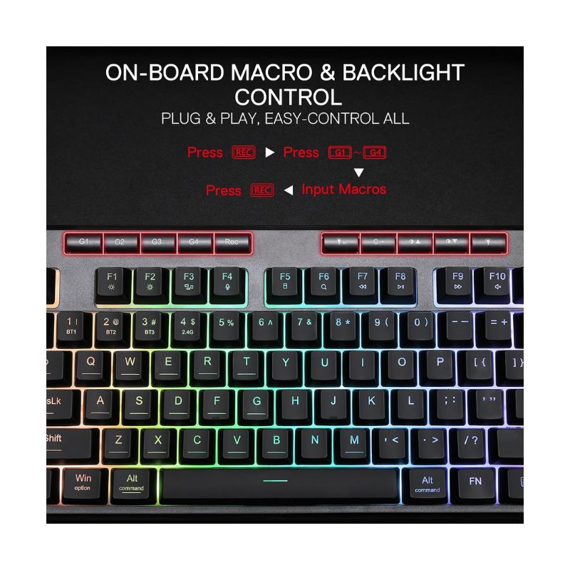 Redragon SHIVA K516 Pro Wireless Gaming Keyboard