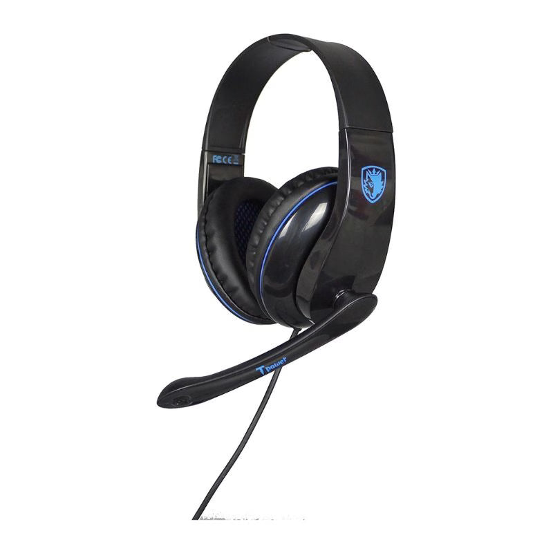 Sades T-Power SA-701 Gaming Headset Wired - Black/Blue