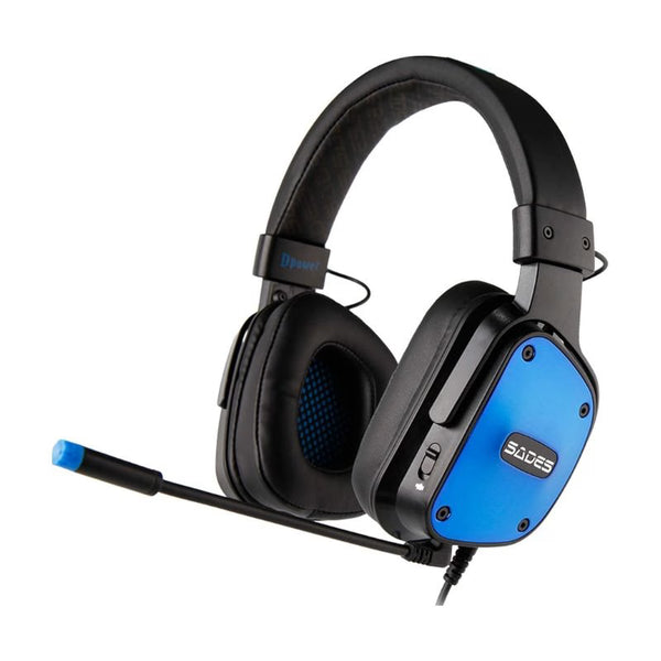 Sades D-Power SA-722 Gaming Headset Wired -Blue