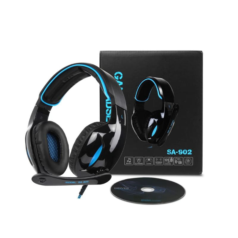 SADES Sunk SA-902, Gaming Headset , USB Wired - Black