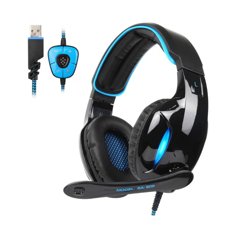 SADES Sunk SA-902, Gaming Headset , USB Wired - Black