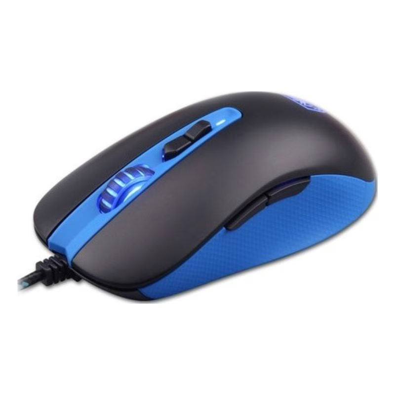 SADES Musket S15, Wired RGB Gaming Mouse - Blue