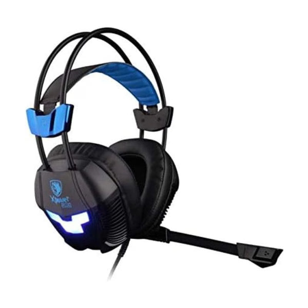 SADES SA-706 Xpower Plus, Gaming Headset , USB Wired - Black/Blue
