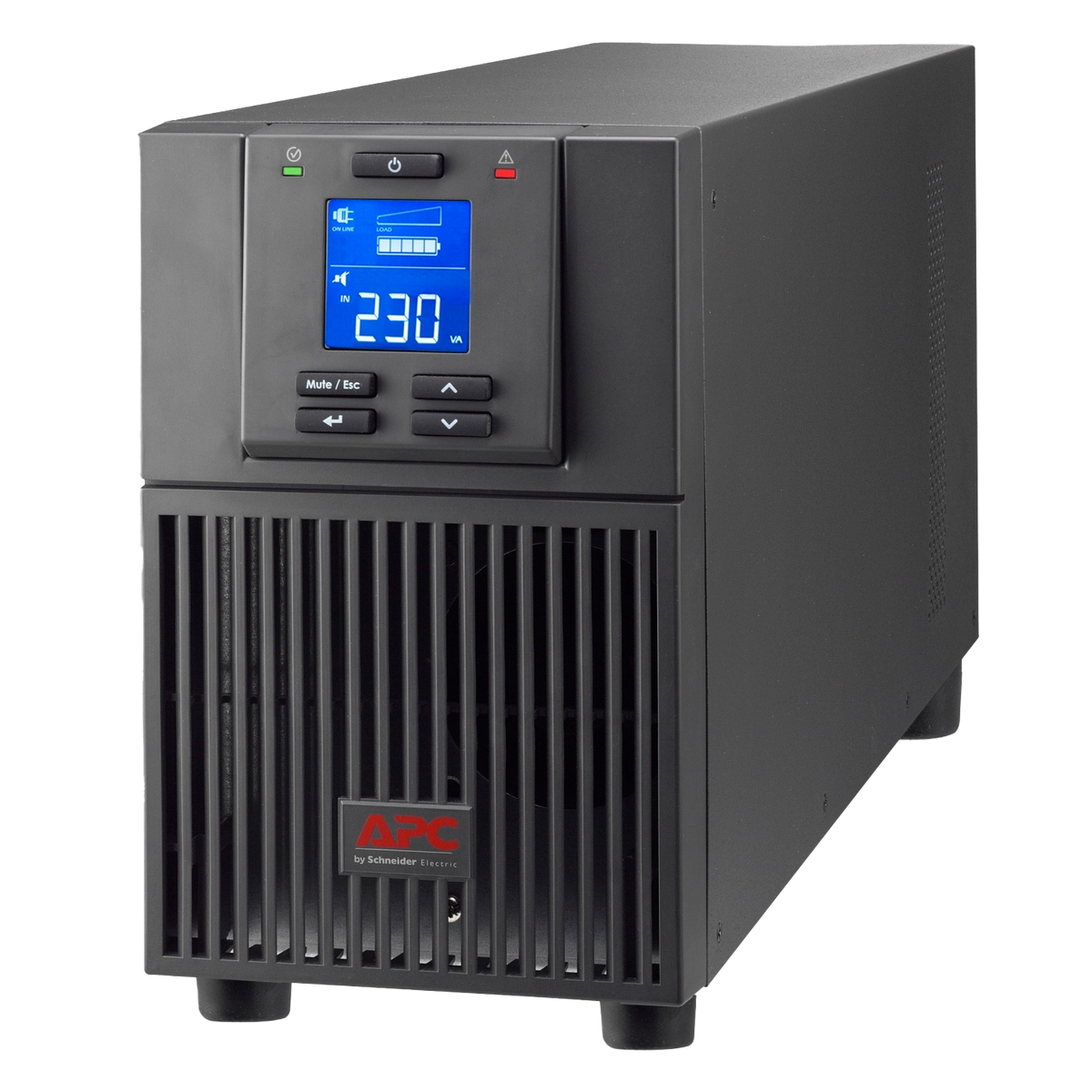 APC Easy UPS On-Line, 2000VA/1600W, Tower, 230V, 4x IEC C13 outlets, Intelligent Card Slot, LCD, Extended runtime