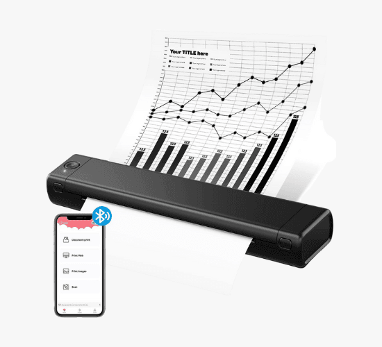 Phomemo M08F A4 Portable Thermal Printer