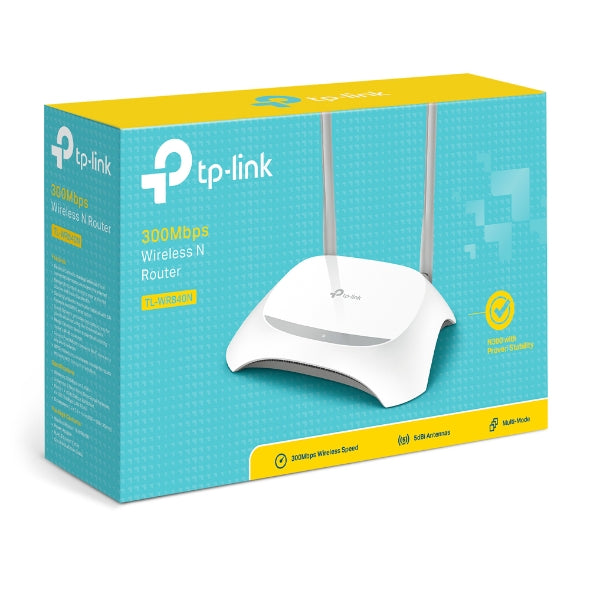 TP-link Router TL-WR840N 300Mbps Wireless N Speed