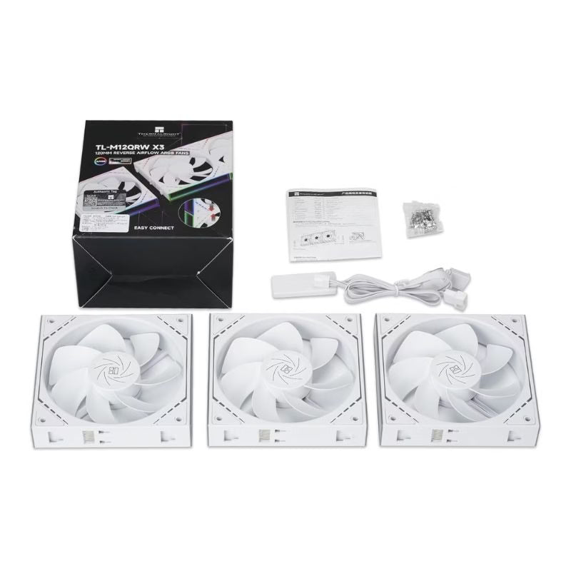 Thermalright TL-M12QW ARGB 120m (3-Pack Fans) – White